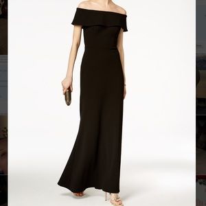 Black Evening Gown- Dress-Formal